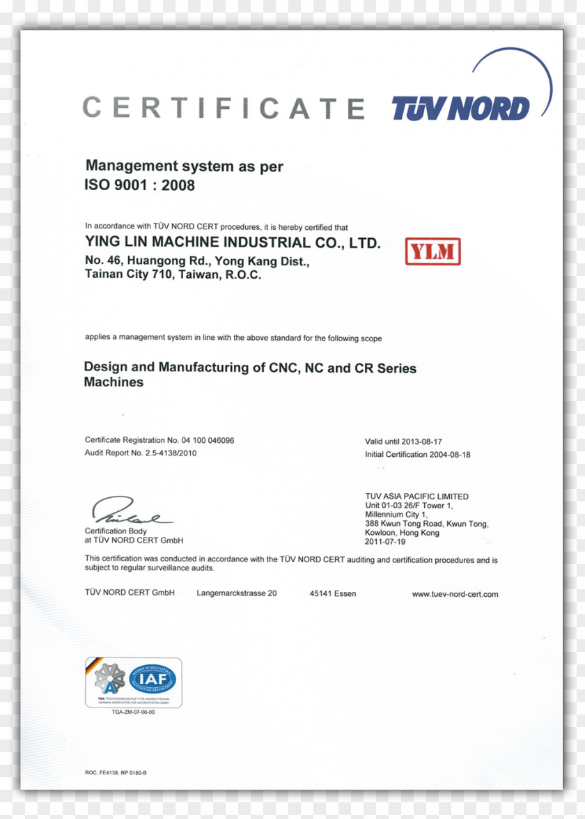 Business Technischer Überwachungsverein Certification ISO/TS 16949 ISO 9000 PNG