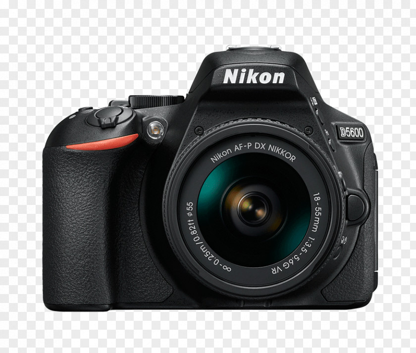 Camera Lens Nikon D5600 D5500 Digital SLR AF-P DX Nikkor Zoom 18-55mm F/3.5-5.6G VR PNG