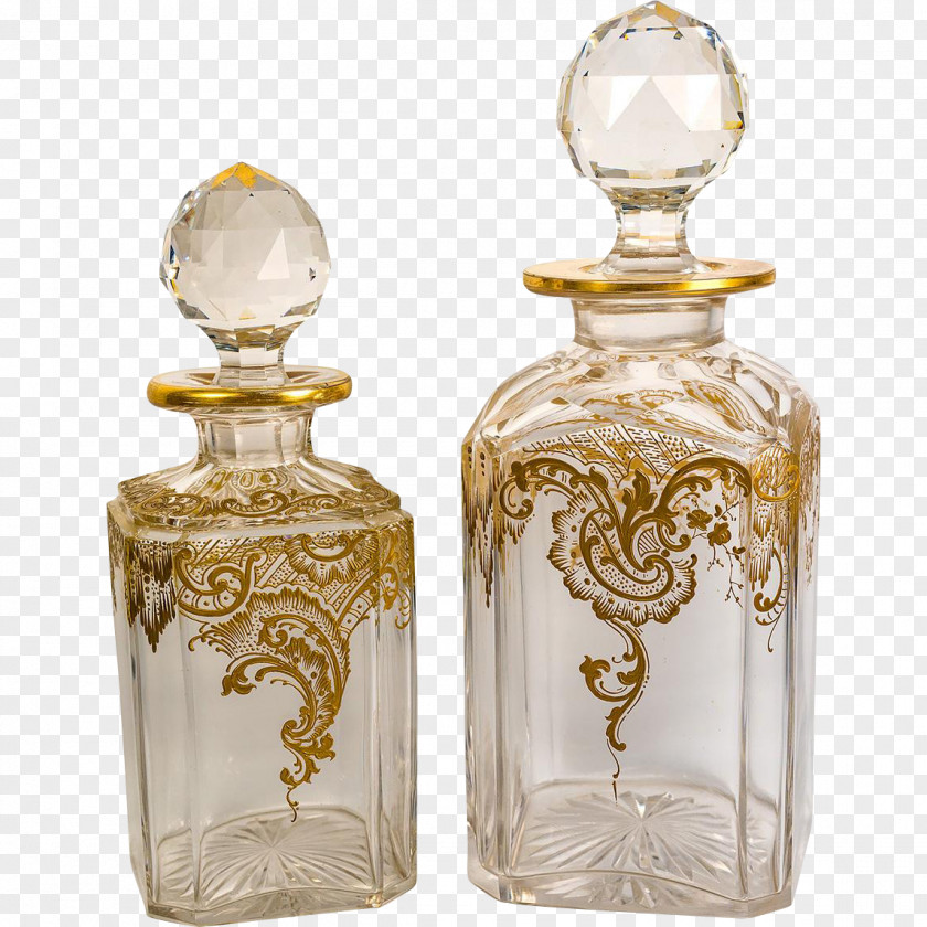 Perfume Bottle Glass Decanter PNG