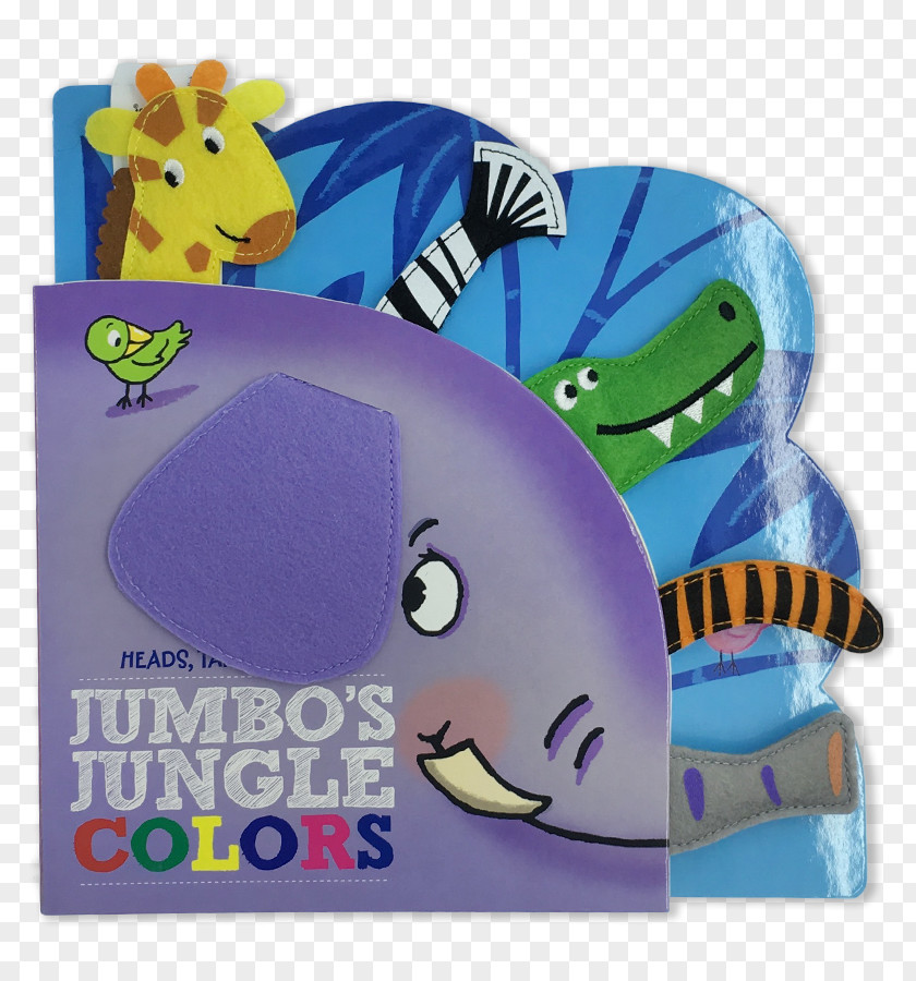 Purple Jumbo's Jungle: Colors Heads, Tails & Noses: Jungle Colours Toy Font PNG