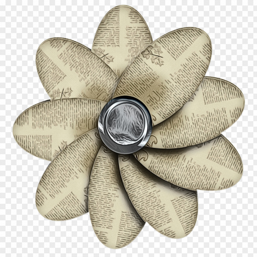 Silver Petal Flower Plant PNG