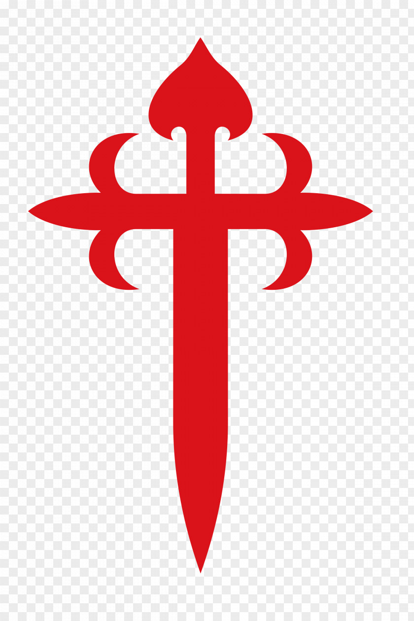 Cruz Santiago De Compostela Camino Cross Of Saint James Order PNG