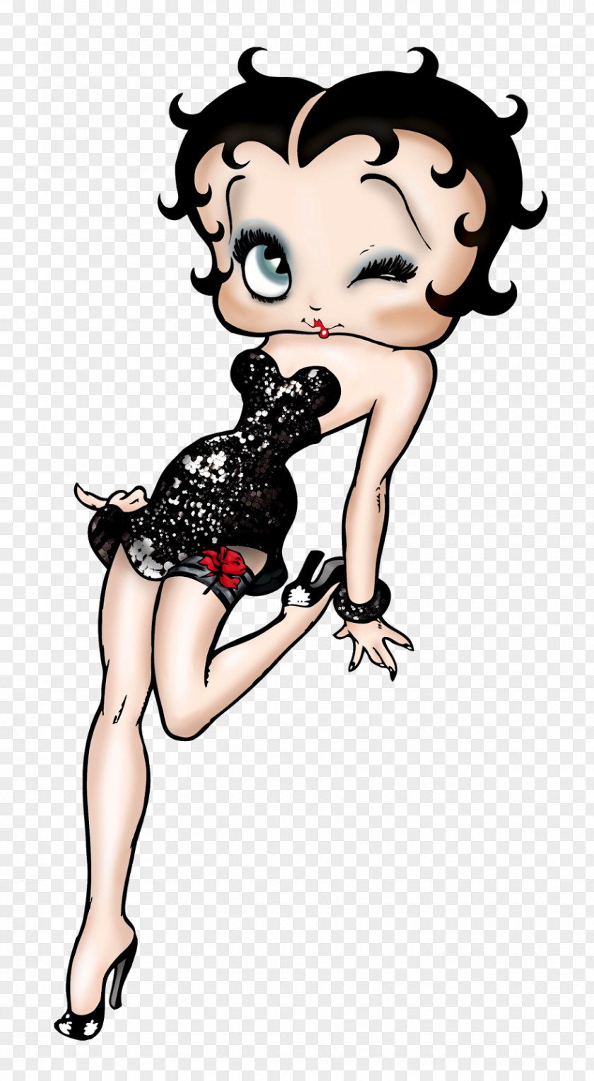 Dress Betty Boop Little Black Clothing PNG