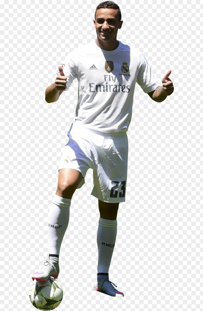 Football Danilo Real Madrid C.F. Jersey Player PNG