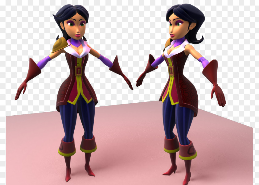 Morgan Le Fay Character Monkey Island 3D-Coat 3D Computer Graphics PNG