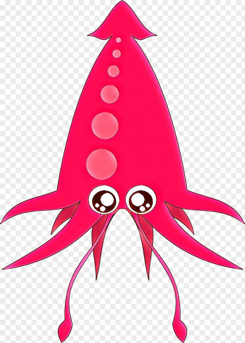 Party Hat Squid PNG