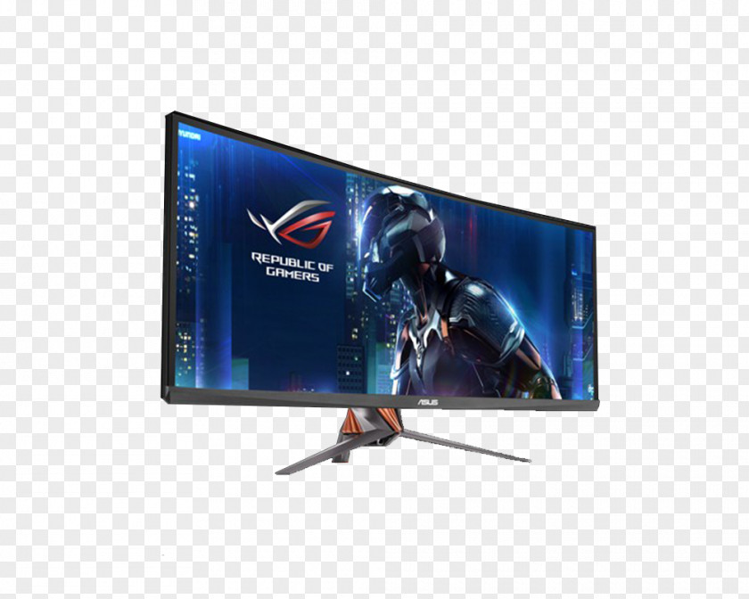 Asus Rog ASUS ROG Swift PG-8Q Nvidia G-Sync Computer Monitors 21:9 Aspect Ratio PNG