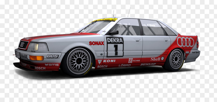 Audi V8 Quattro DTM Assetto Corsa 1992 Deutsche Tourenwagen Meisterschaft PNG