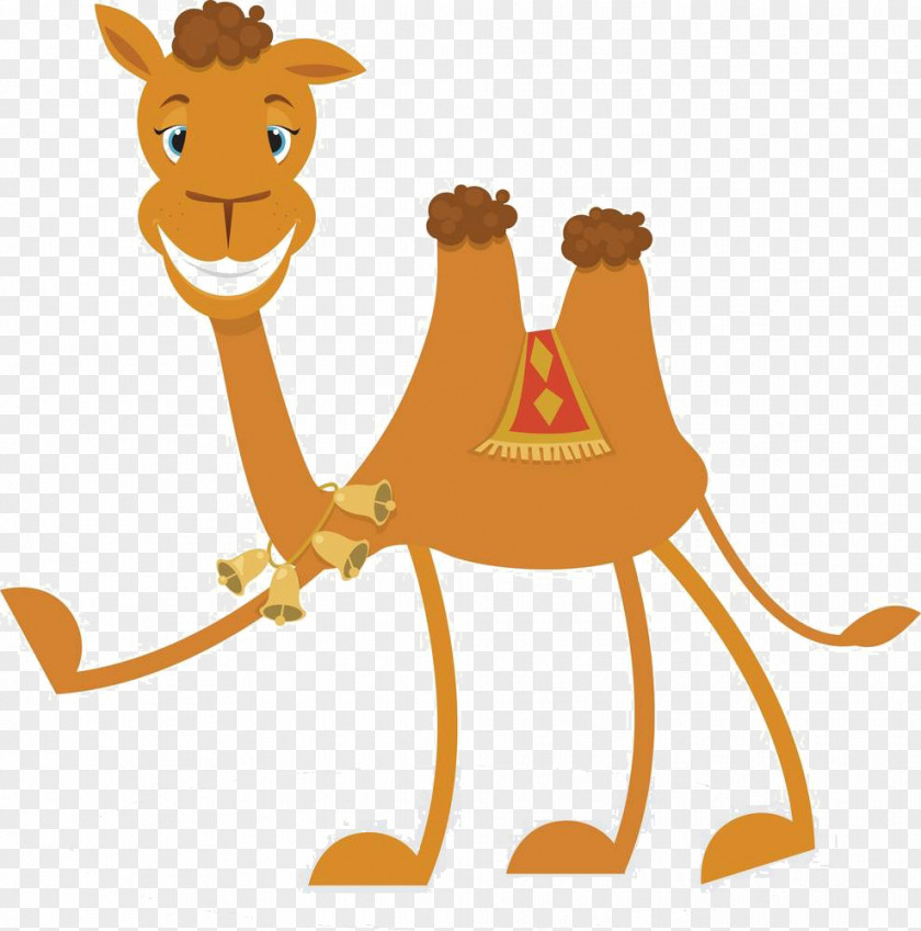 Cartoon Camel Material Bactrian Dromedary Clip Art PNG