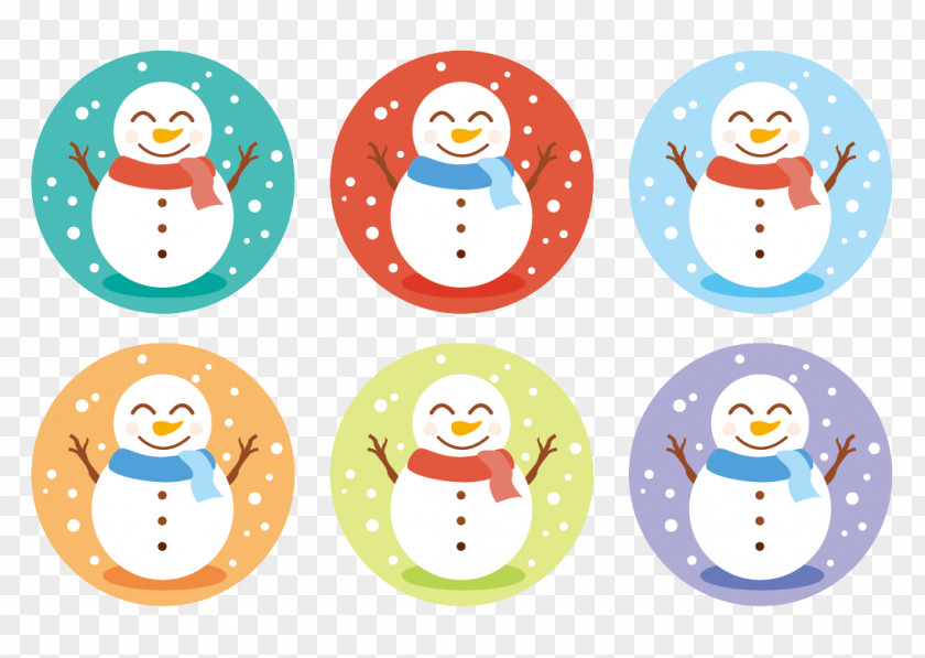 Christmas Snowman PNG