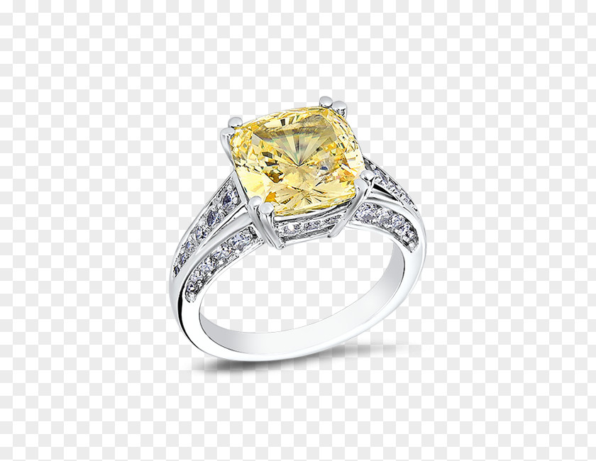 Cubic Zirconia Wedding Ring Engagement Diamond PNG