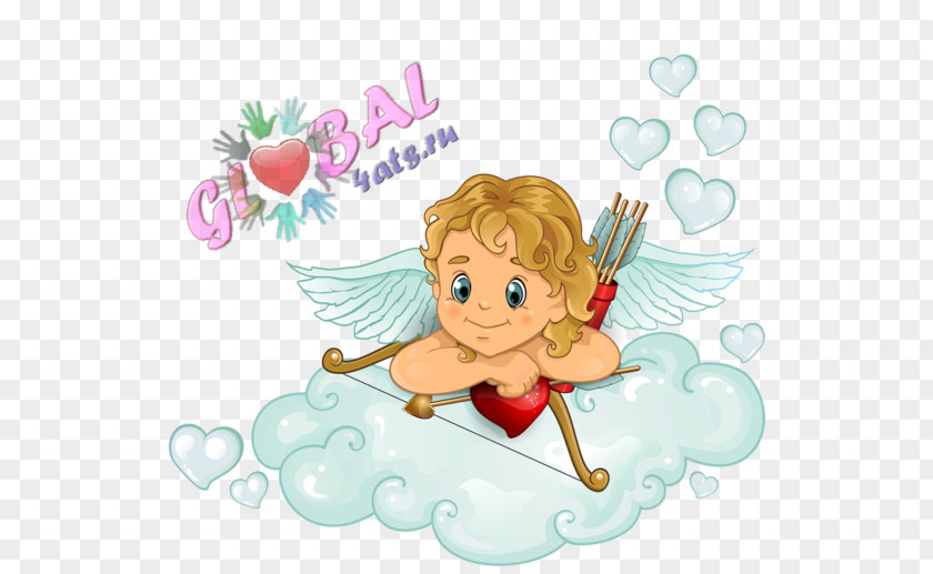 Cupid Valentine's Day Clip Art PNG