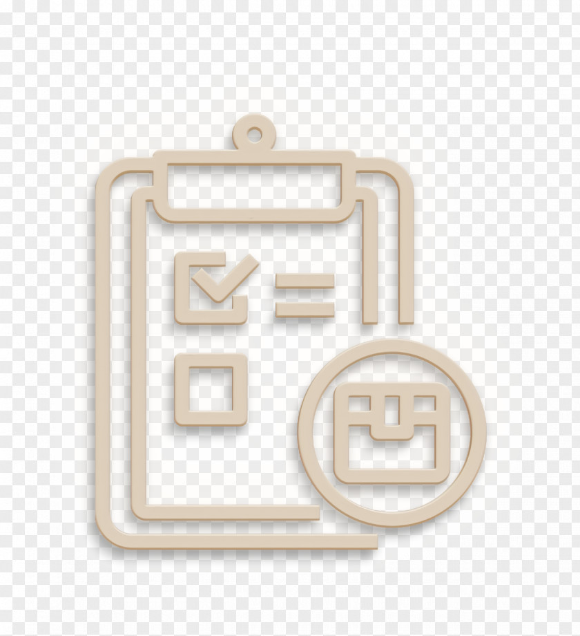 Delivery Icon Order Packing List PNG