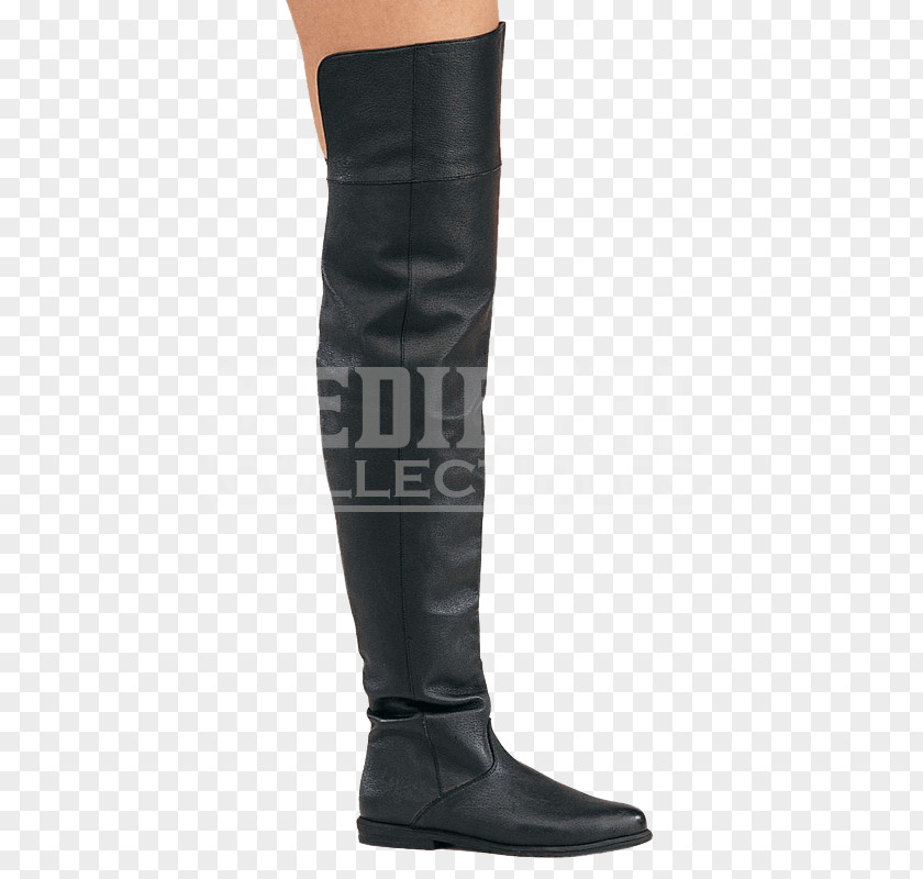 Lether Riding Boot Knee Shoe Thigh-high Boots Equestrian PNG