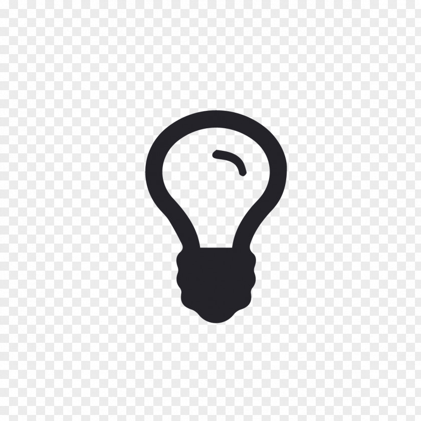 Light Incandescent Bulb Lamp Font Awesome Lighting PNG