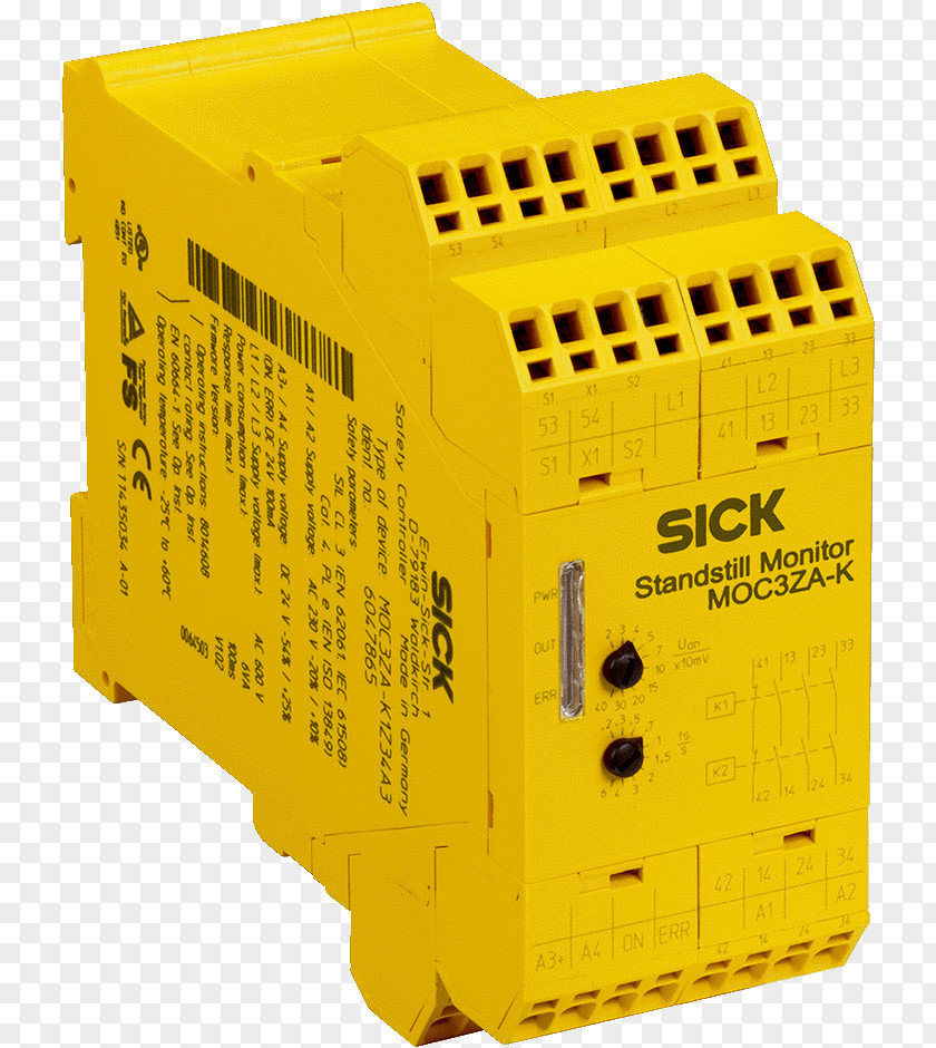 Automation Safety Relay Sensor Electronic Component PNG