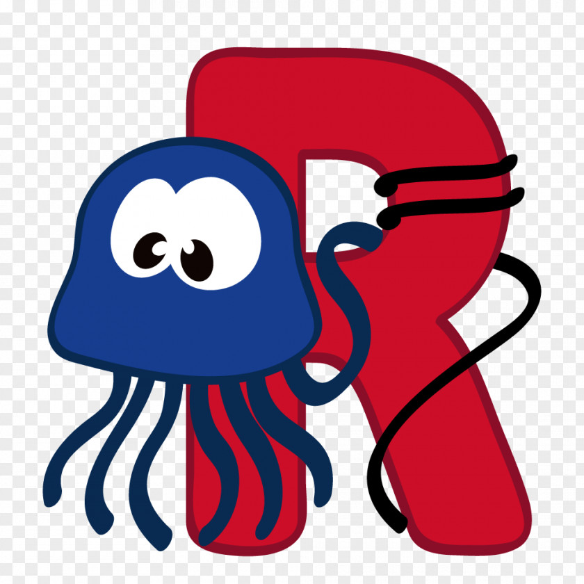 Cartoon Octopus Vector Graphics Image Stock Illustration Alphabet PNG