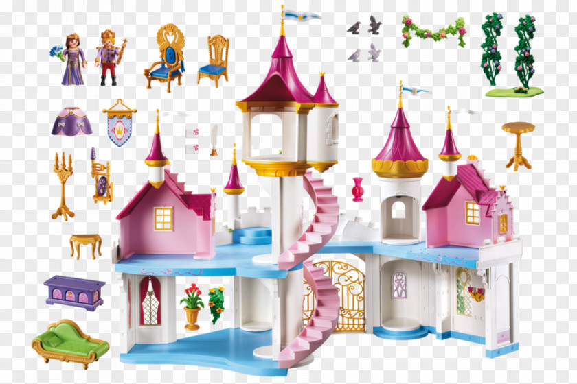 Castle Princess Playmobil Grand Toy Carrosse PNG