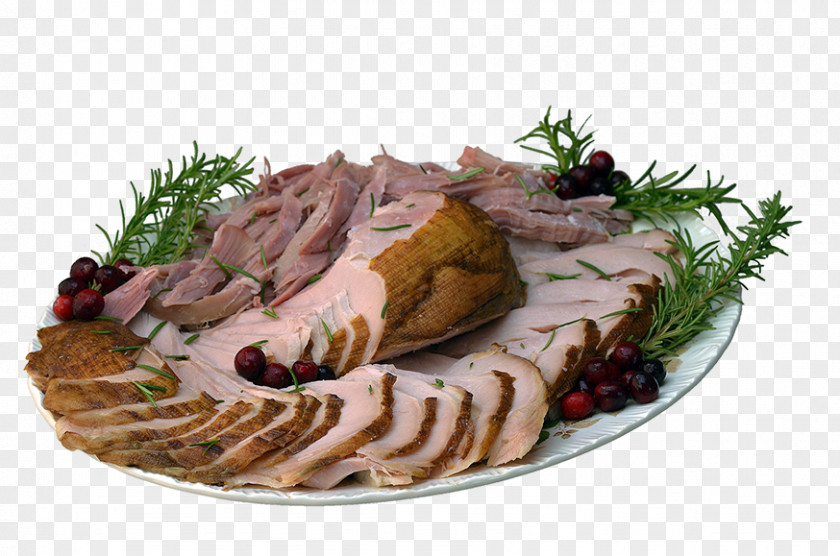 Christmas Meat Platter Galantine Venison Recipe Garnish PNG