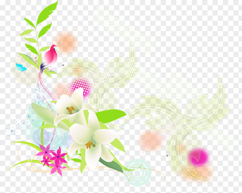 Design Floral Flower PNG