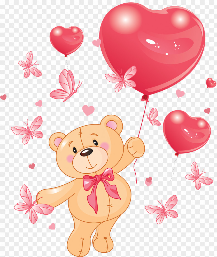 DIA DE LA MUJER Bear Love Friendship Valentine's Day PNG