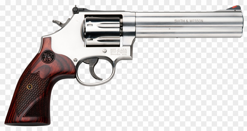Handgun Smith & Wesson Model 686 .357 Magnum Revolver .38 Special PNG