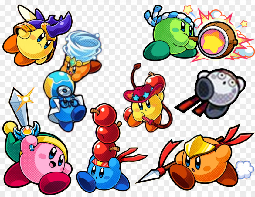 Kirby Battle Royale Nintendo Clip Art PNG