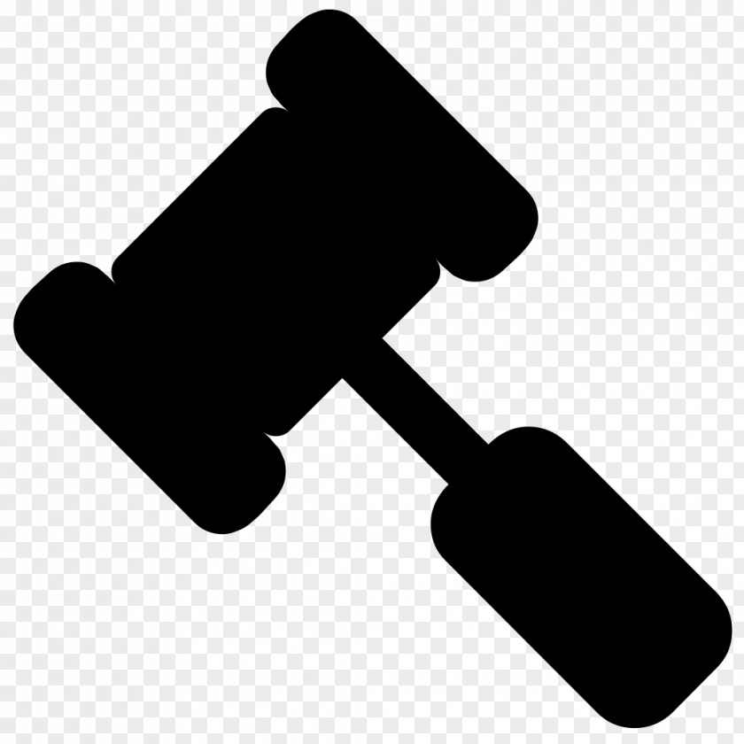 Legal Hammer Font Awesome PNG