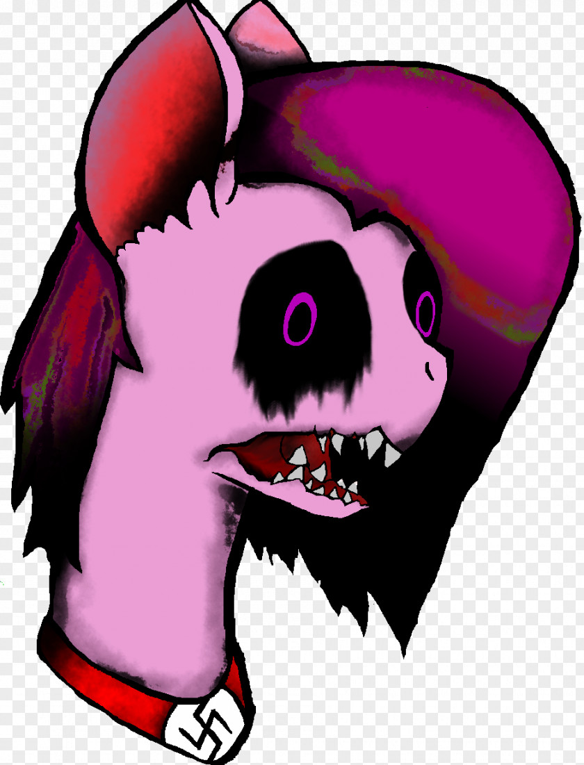 Pink Horses Snout Legendary Creature Mouth Clip Art PNG