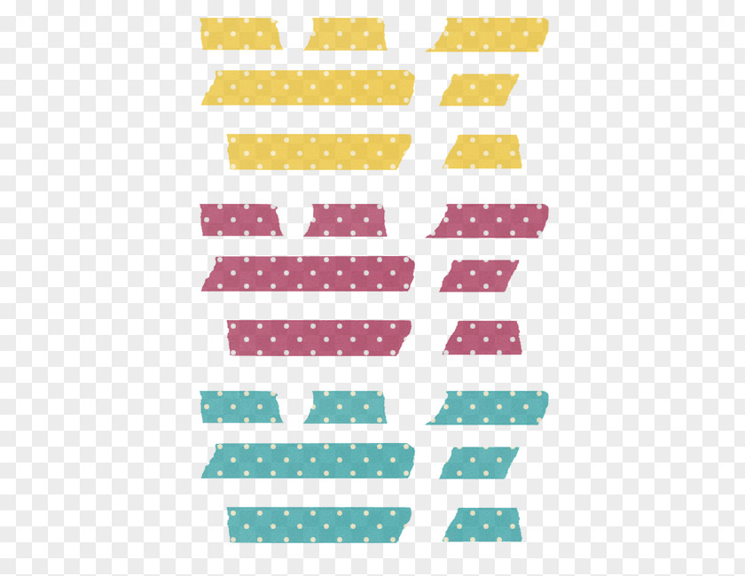 Red Tape Sticker Pattern PNG