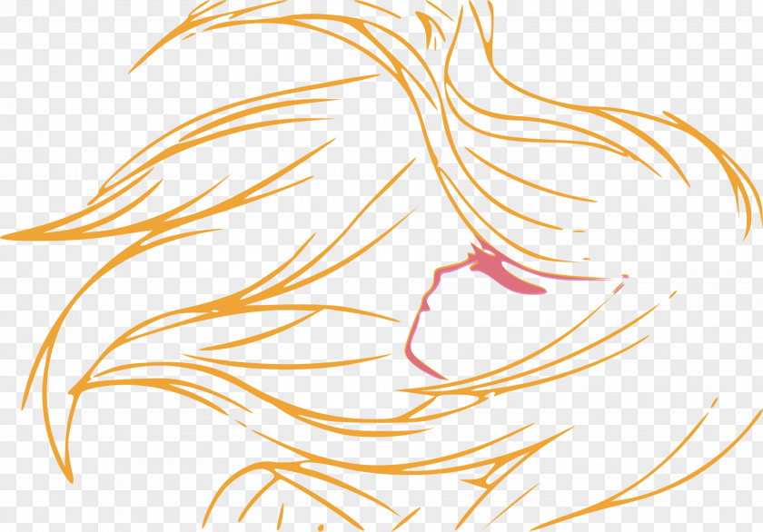 Sleeping Beauty Hairstyle Hairdresser Drawing Model Bangs PNG