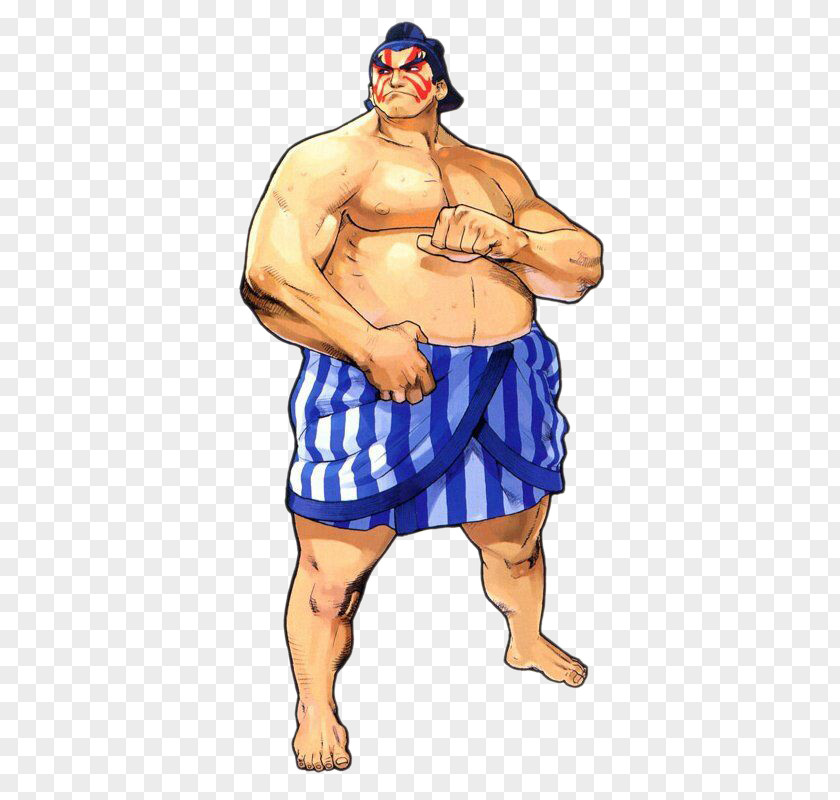 Sumo Master Street Fighter II: The World Warrior Super II IV Champion Edition Alpha 3 PNG