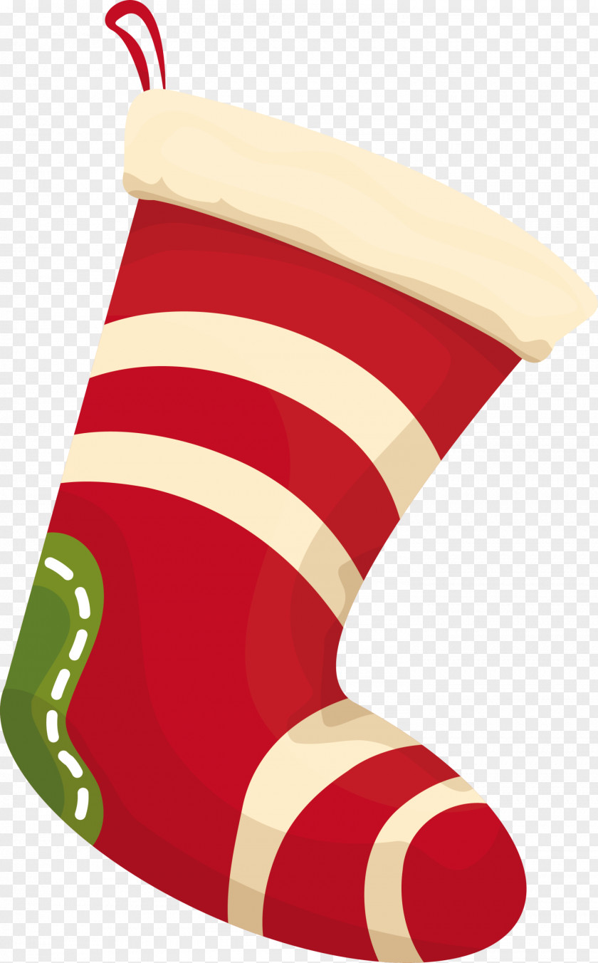 Christmas Red Socks Stocking Sock Hosiery PNG