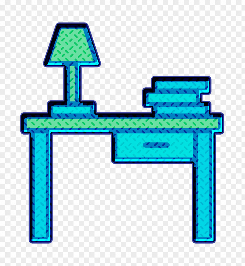 Furniture And Household Icon Desk Interiors PNG