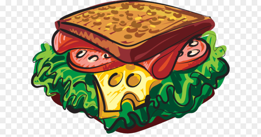 Hamburger Clip Art Sandwich BLT Openclipart PNG