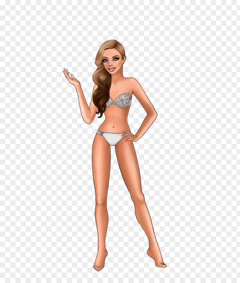 Model Lady Popular Online Game Fashion Video PNG