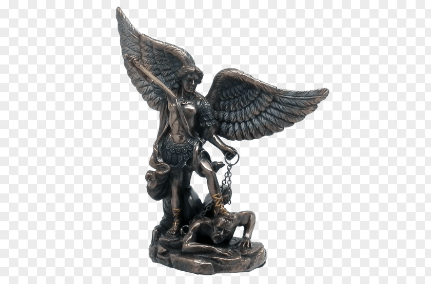 Angel St. Michael's Church, Hamburg Statue Bronze Sculpture PNG