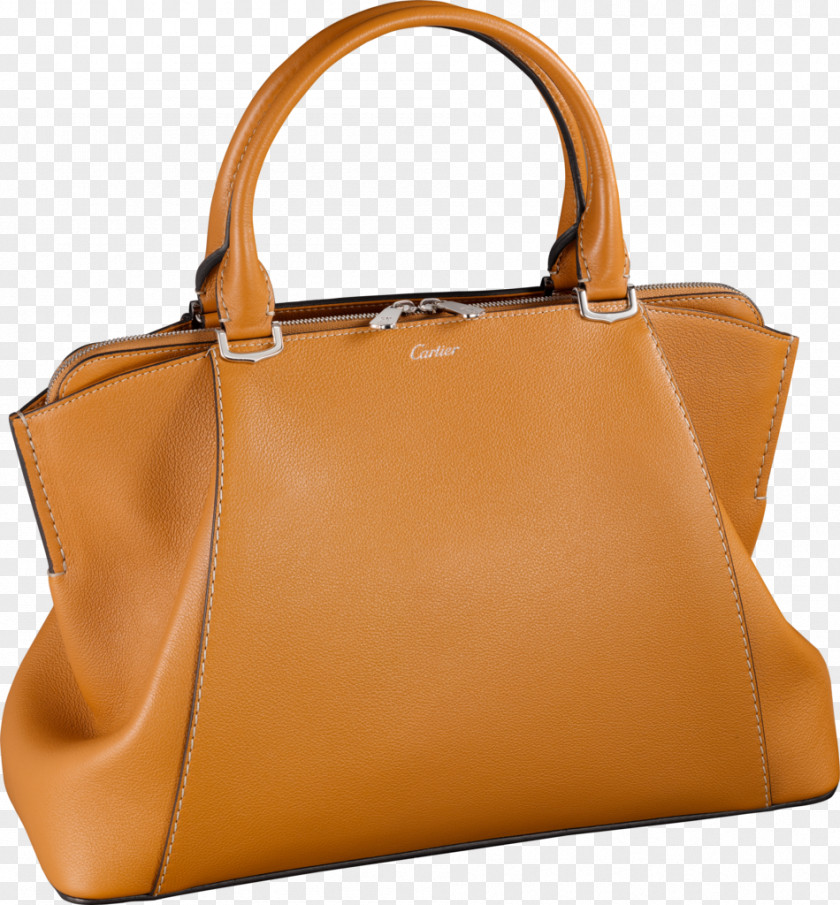 Bag Tote Handbag Cartier Leather PNG