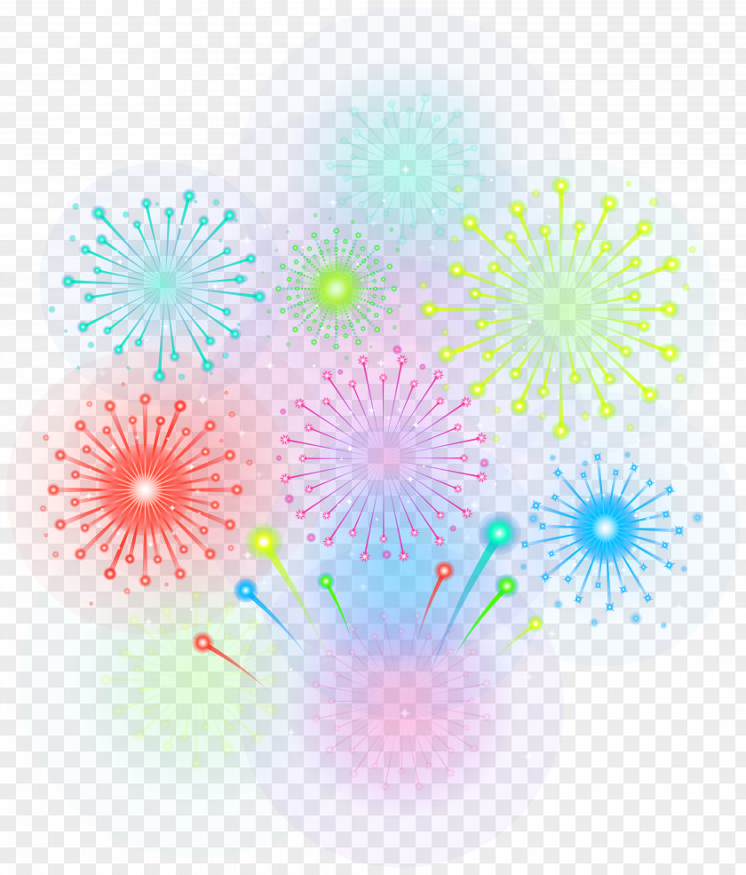 Celebrate Chinese New Year Free Fireworks Desktop Wallpaper Clip Art PNG