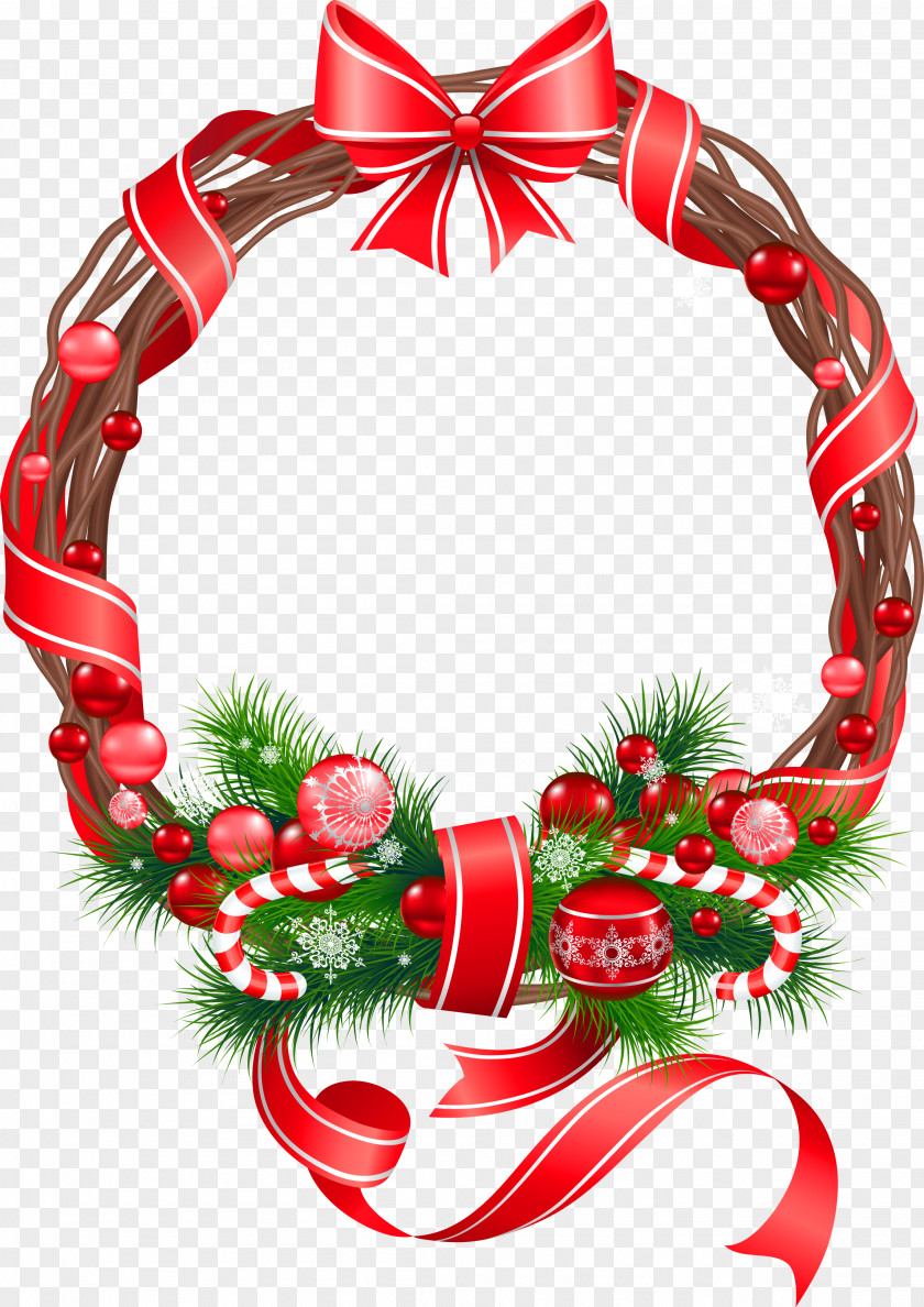 Christmas Wreaths Pictures Decoration Ornament Clip Art PNG