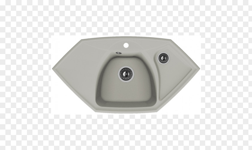 Sink Sardinia Kitchen Bateria Wodociągowa Grey PNG