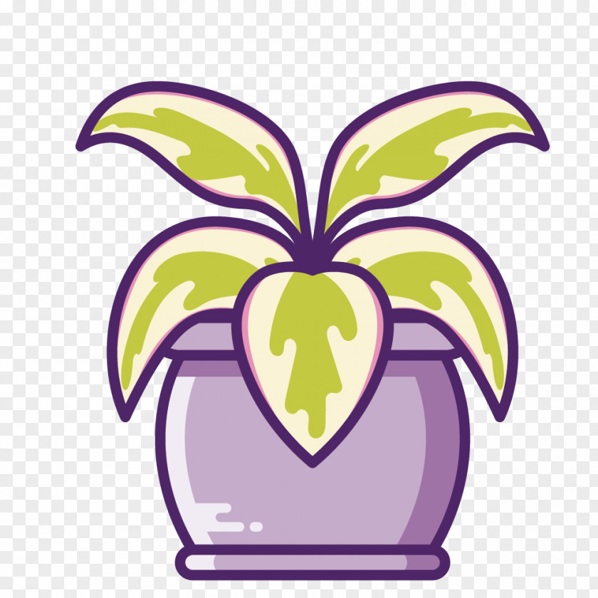 Cartoon Plant Vector Graphics Penjing Image Illustration PNG