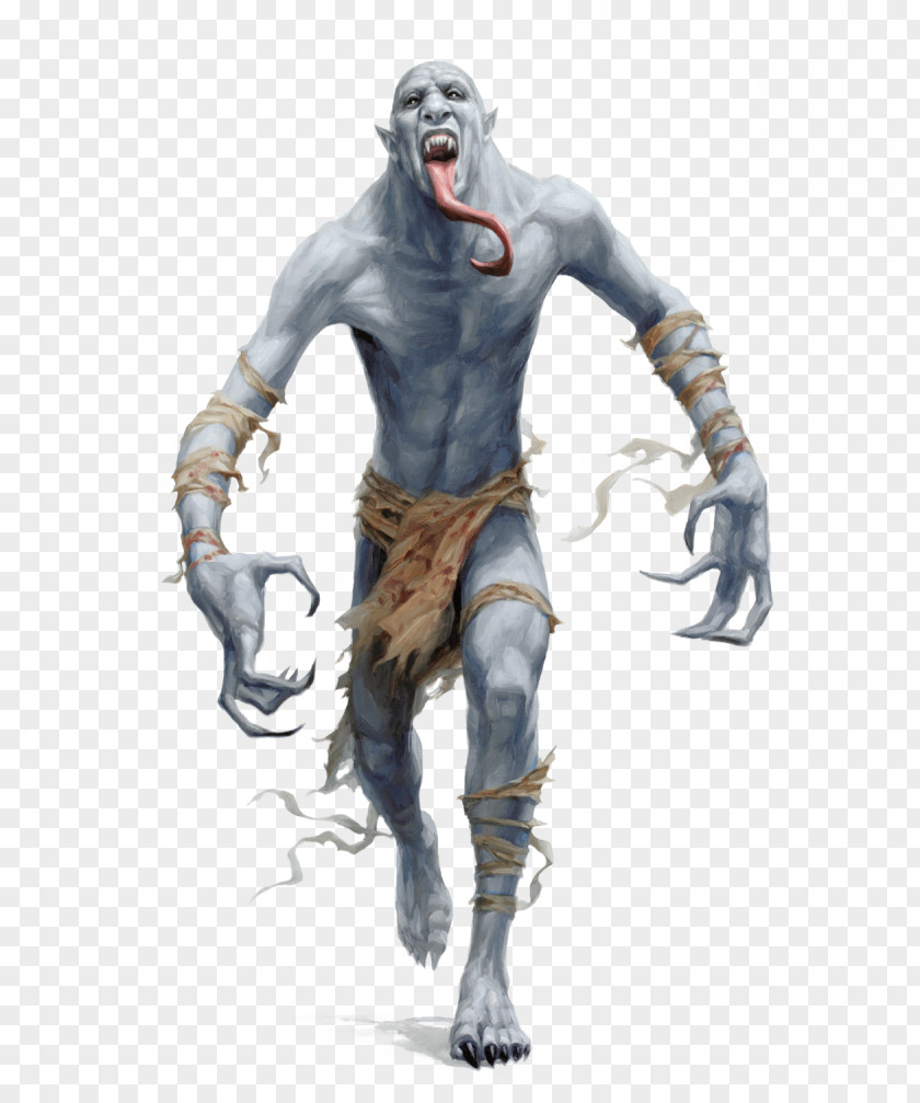 Creatures Transparent Image Dungeons & Dragons Ghoul Undead Wizards Of The Coast Monster Manual PNG