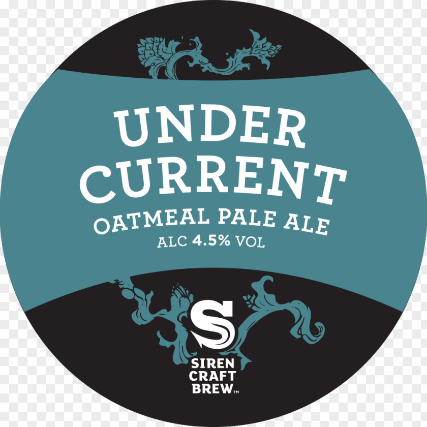 Draft Beer Siren Undercurrent Pale Ale Brewery PNG