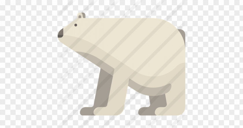 Polar Bear Cartoon Design Drawing PNG