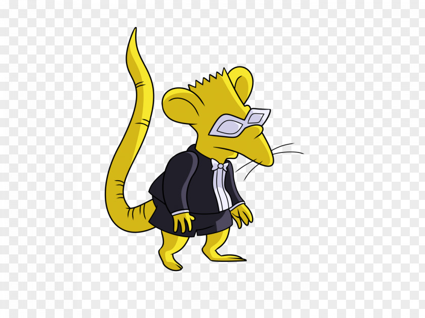 Rat Bart Simpson YouTube SCUM PNG