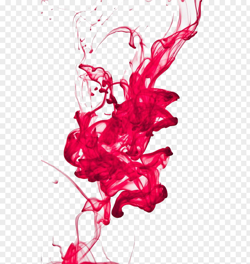 Stock Photography Ink PNG photography , Red smoke, red ink in water illustration clipart PNG