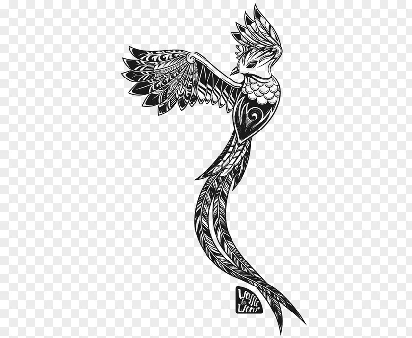 Tattoo Design Resplendent Quetzal Guatemalan PNG