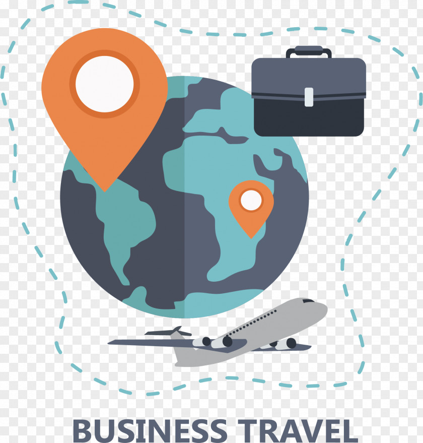 Business Travel Logistics Management Sales Plan PNG