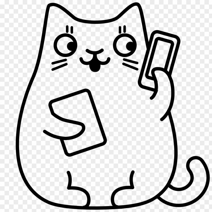Cat Whiskers Drawing Coloring Book PNG